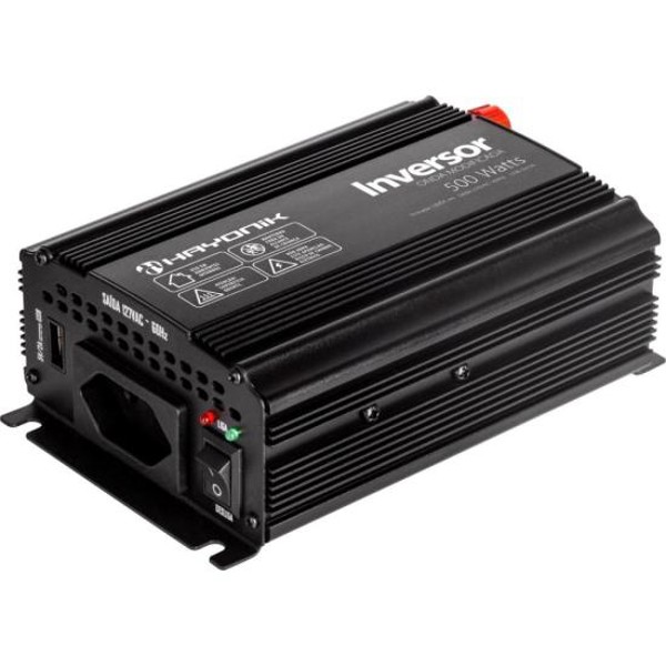 Inversor de Onda Modificada 500W 12Vdc/220V PW11-6 Off Grid Hayonik