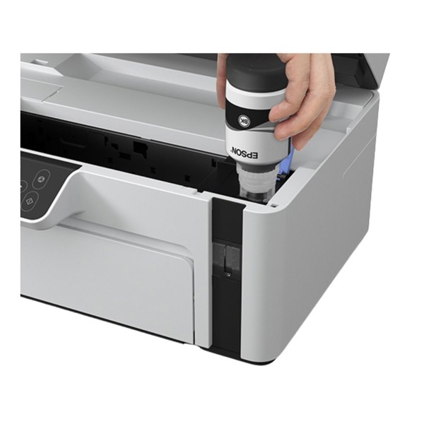 Impressora Epson Multifuncional Tanque De Tinta Monocromatica Bivolt - M2120