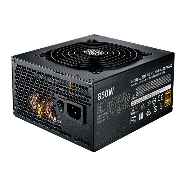 Fonte Cooler Master 850w 80 Plus Gold Full Modular - Mpe-8501-afaag-wo