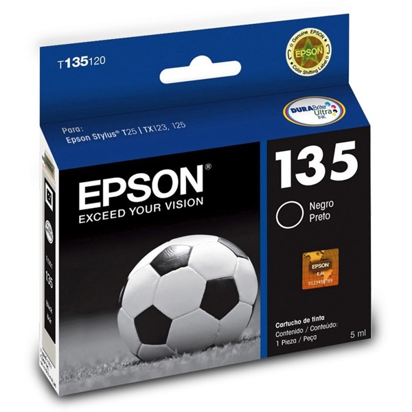 Cartucho Epson Preto 5ml - T135120-br