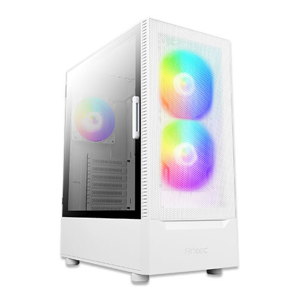 Gabinete Gamer Antec Nx410w V2 Branco Argb Lateral De Vidro Micro Atx/itx/atx - 0-761345-81042-5