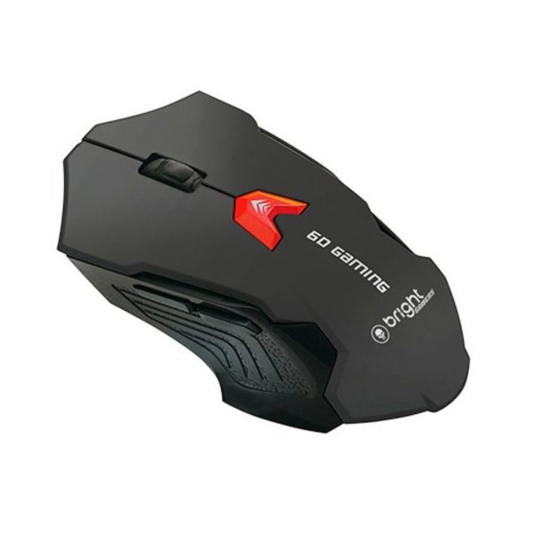 Mouse Gamer Bright Preto Com Fio Usb 2400 Dpi - 0462