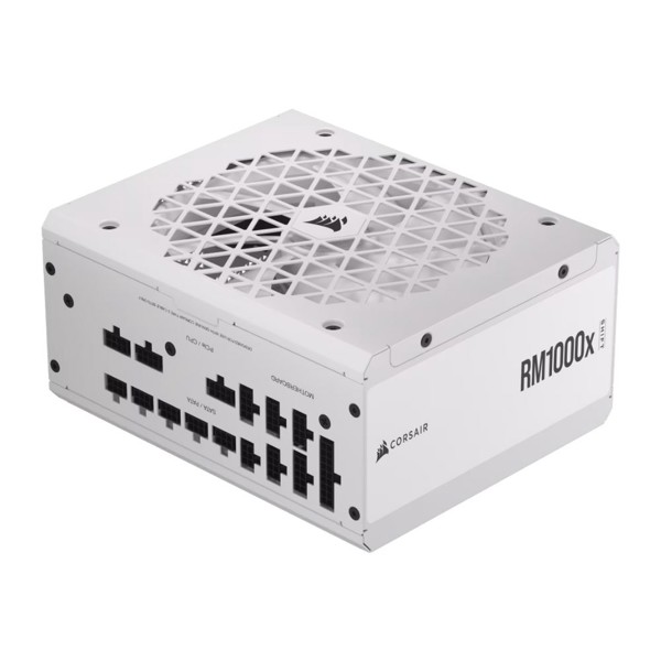 Fonte Corsair Rm1000x Shift White 1000w 80 Plus Gold Full Modular - Cp-9020275-br