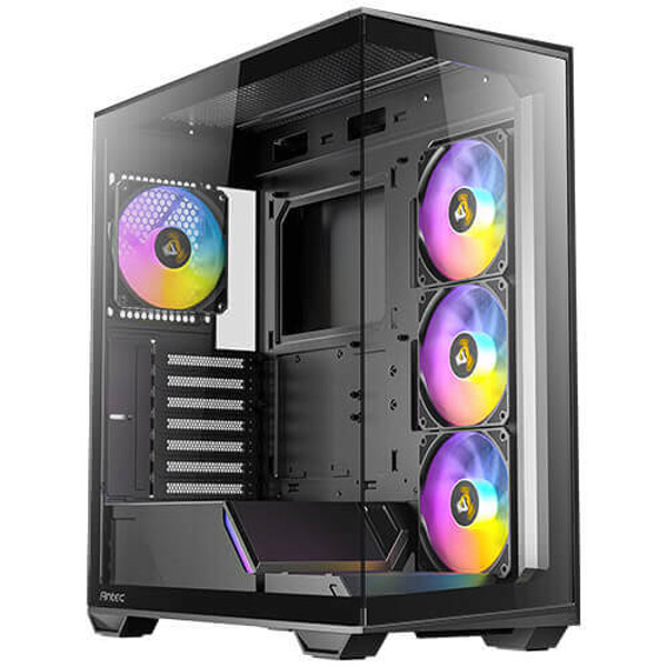 Gabinete Gamer Antec C3 Preto Argb Lateral De Vidro Atx/micro-atx/itx - 0-761345-10029-8