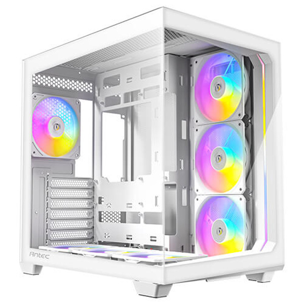 Gabinete Gamer Antec C5 Argb Branco Lateral De Vidro Atx/micro-atx/itx - 0-761345-10034-2