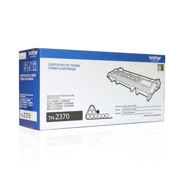 Toner Brother Laser Preto - Tn2370br