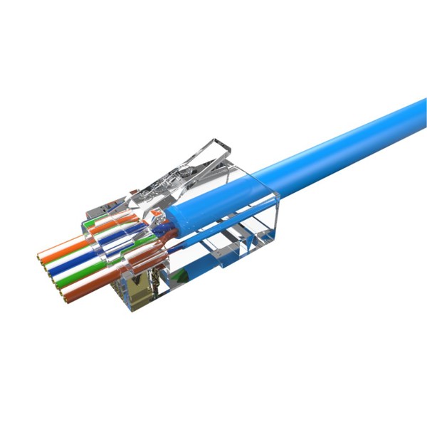 Conector Sohoplus Rj45 Macho Cat6 (pct 500 Plugs) - 35050297