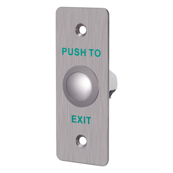 Botoeira/botao De Saida Aco Inoxidavel Hikvision Ds-k7p02 90x35x28.9mm