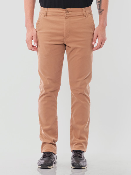 Calça Macaw Sarja 7762 Caqui