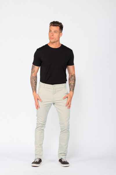 Calça Macaw Sarja 7762 Gelo