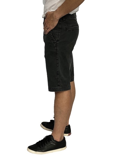 Bermuda Macaw Sarja 7764 Azul Marinho Cor:azul;tamanho:42