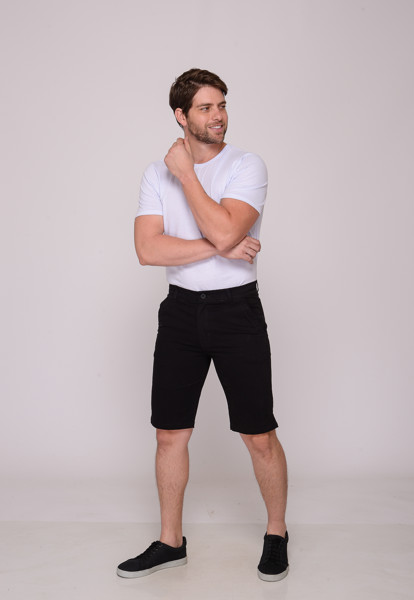 Bermuda Macaw Sarja 7764 Preto