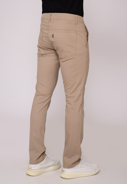 Calça Macaw Sarja 7767 Bege