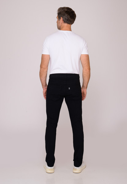 Calça Macaw Sarja 7767 Preta