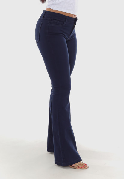 Calça Flare 7825 Azul Marinho