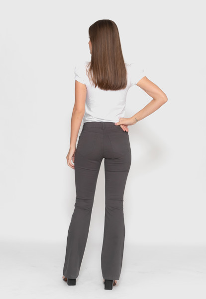 Calça Flare 7825 Chumbo Bella Canvas