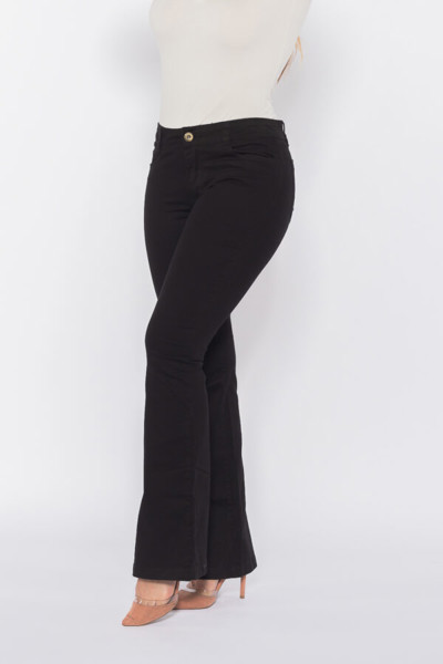 Calça Flare 7825 Preto Bella Canvas
