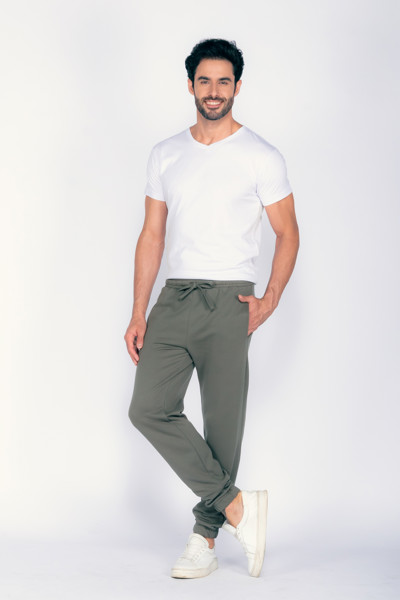 Calça Macaw 7859 Verde Moletom