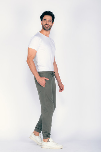 Calça Macaw 7859 Verde Moletom