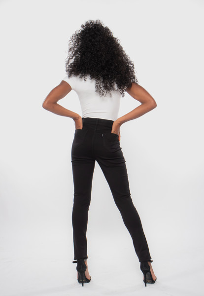 Calça 7861 Preta Bella Canvas (tecido Sem Memória)