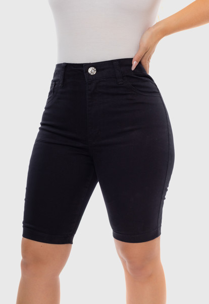 Bermuda Feminina 7883 Preto