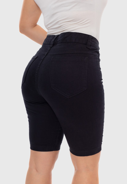 Bermuda Feminina 7883 Preto