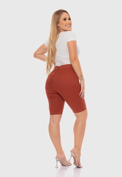 Bermuda Feminina 7883 Terra