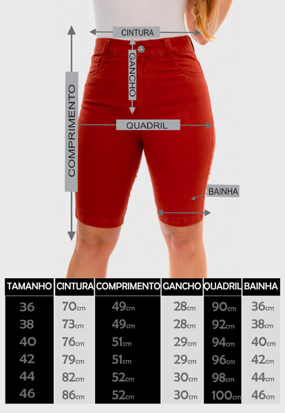 Bermuda Feminina 7883 Terra
