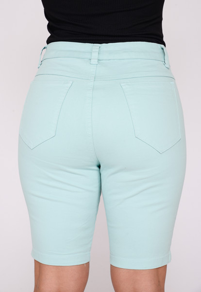 Bermuda Feminina 7883 Verde Agua