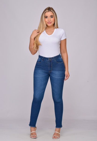 Calça Jeans 7917 Azul Escuro Bella Canvas