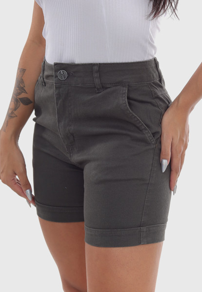 Shorts Feminino 7925 Chumbo