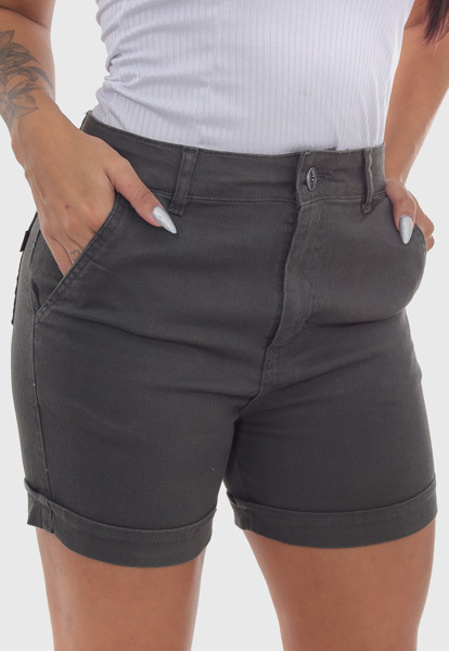Shorts Feminino 7925 Chumbo