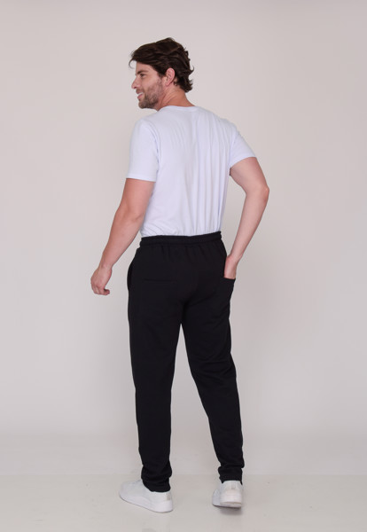 Calça Macaw 7927 Preto Moletom