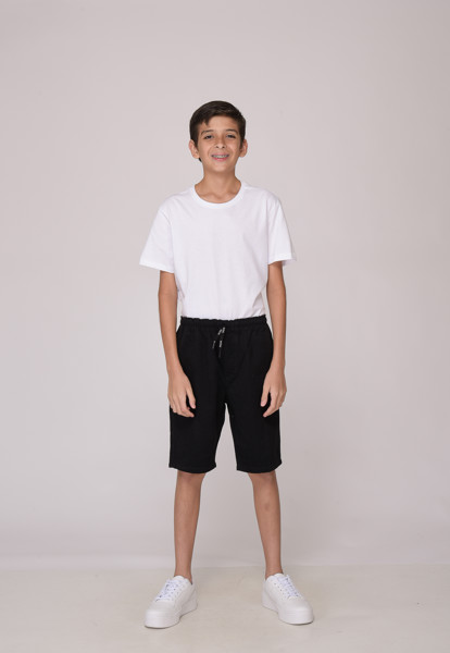 Bermuda Juvenil 7932 Preto