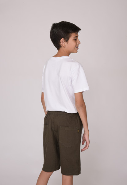 Bermuda Juvenil 7932 Verde Musgo