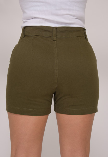 Shorts Feminino 7933 Verde Musgo