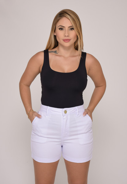 Shorts Feminino 7934 Branco