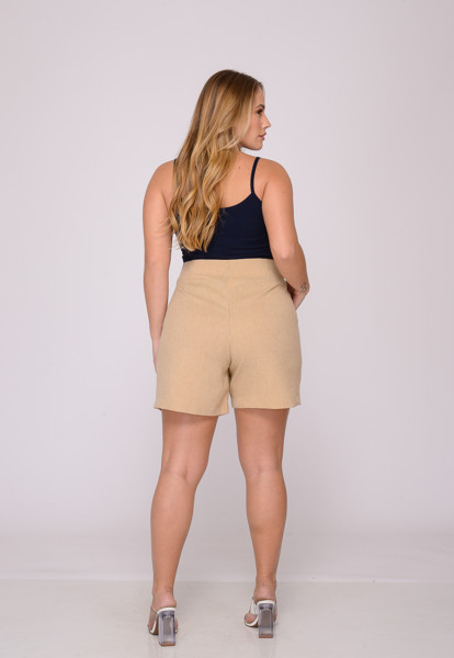 Shorts Feminino 7946 Bege