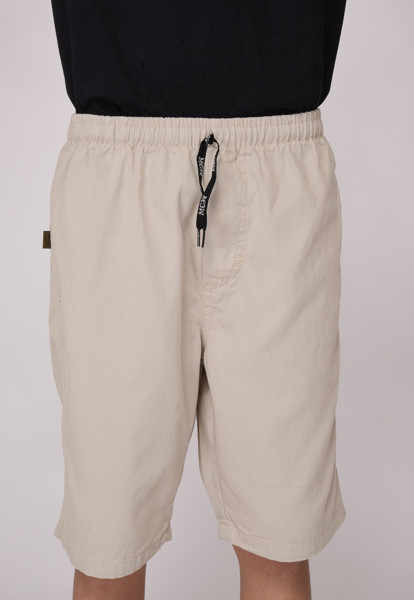 Bermuda Juvenil 7932 Bege Claro Cor:bege Claro;tamanho:p