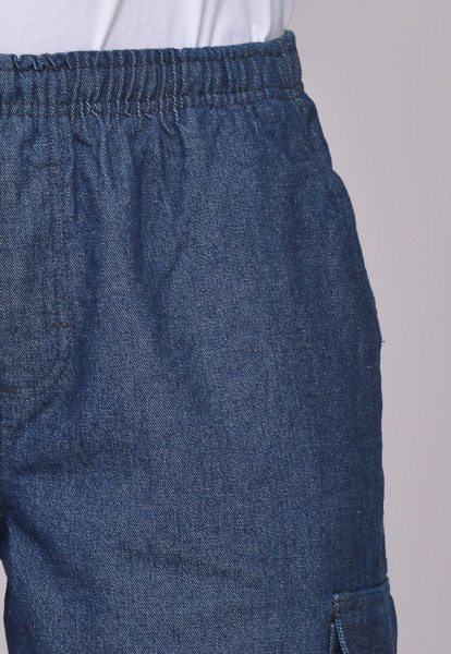 Bermuda Macaw Jeans 7885 Azul Marinho