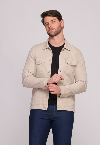 Jaqueta 7923 Bege Sarja