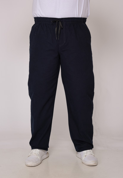 Calça Macaw 7911 Azul Marinho Plus Size Sarja