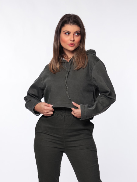 Blusa Cropped 7896 Verde