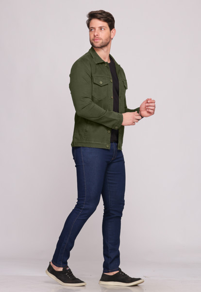 Jaqueta 7923 Verde Musgo Sarja