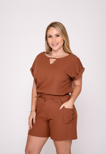 Conjunto Feminino 7949 Brown