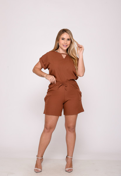 Conjunto Feminino 7949 Brown