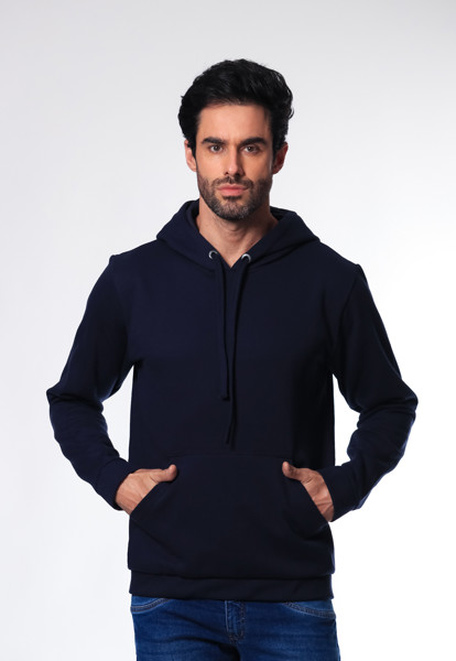 Blusa Moletom 7892 Azul Cor:azul;tamanho:m