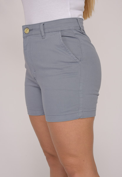 Shorts Feminino 7933  Sky Cor:sky;tamanho:36