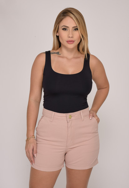 Shorts Feminino 7933 Nude Cor:nude;tamanho:36