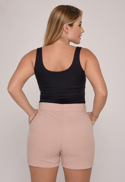 Shorts Feminino 7933 Nude Cor:nude;tamanho:36